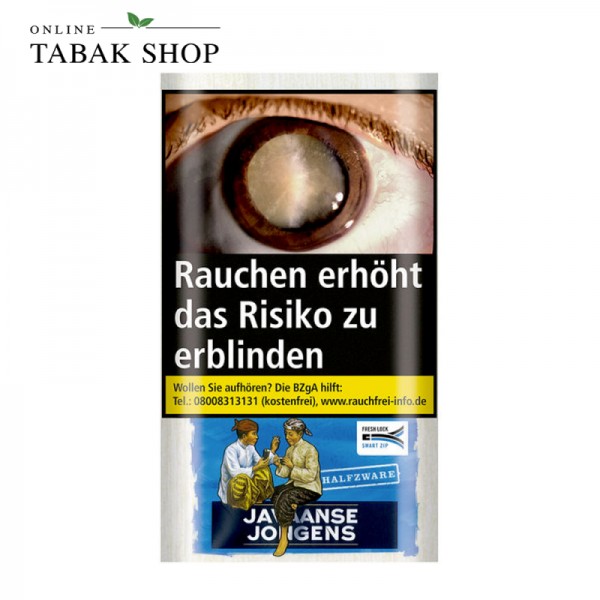 Javaanse Jongens Halfzware Tabak 30g Pouch