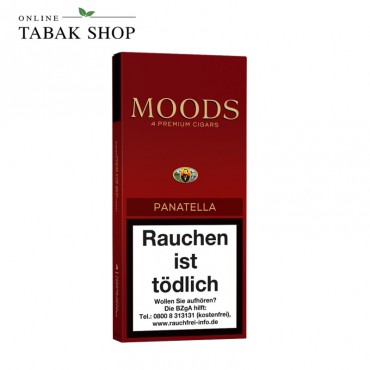 Moods Panatella Tubos Zigarillos 4er Schachtel