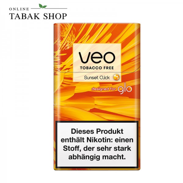 veo Sunset Click Sticks designed for glo 20er Packung
