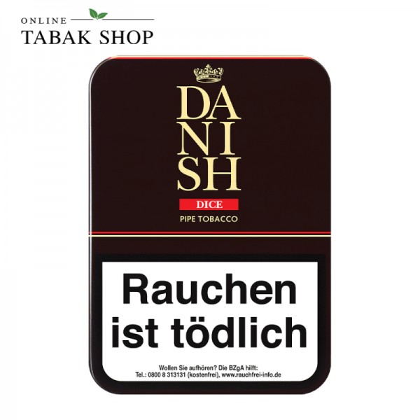 Danish Dice Pfeifentabak 100g Dose