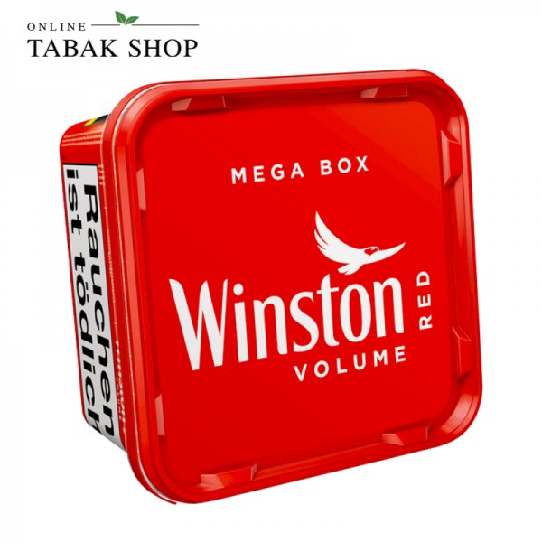Winston Red Volumen Tabak Classic 125g Mega Box