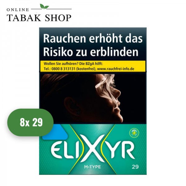Elixyr+ (Plus) M-Type Zigaretten XXL (8 x 28er)
