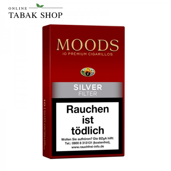 Dannemann Moods "Silver" Filter Zigarillos (1x 10er)