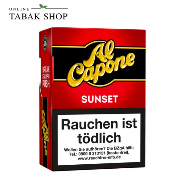 Al Capone Pockets Sunset Filter Zigarillos 18er Packung