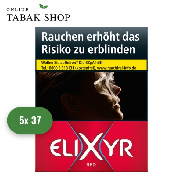 Elixyr Red Zigaretten XXXL (5 x 37er)