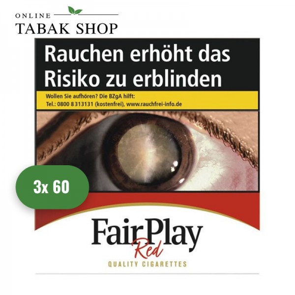 Fair Play Filter Zigaretten Hercules (3 x 60er)