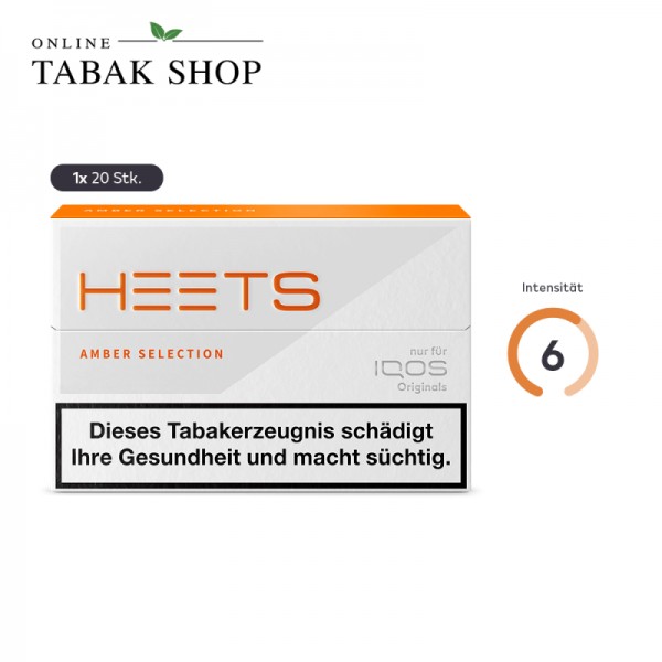IQOS HEETS Amber Selection 20er Packung