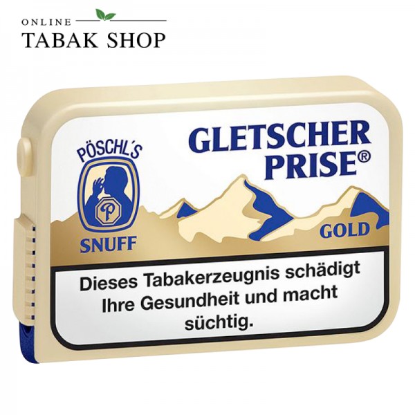Gletscherprise Gold Snuff Schnupftabak 10g Dose