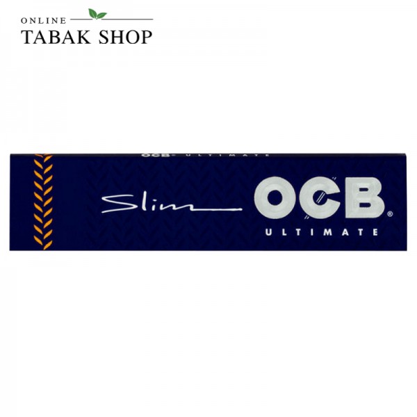 OCB Ultimate Slim Zigarettenpapier Blättchen (1x 32er)