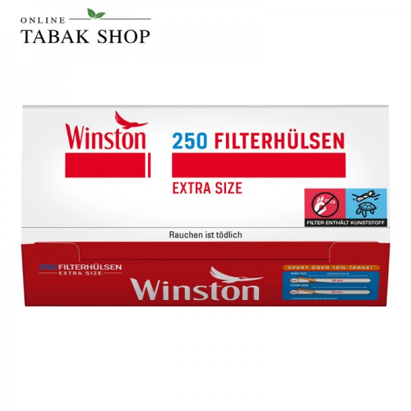 Winston Extra Hülsen 250er Packung