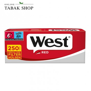 West Red Extra Hülsen 250er Packung