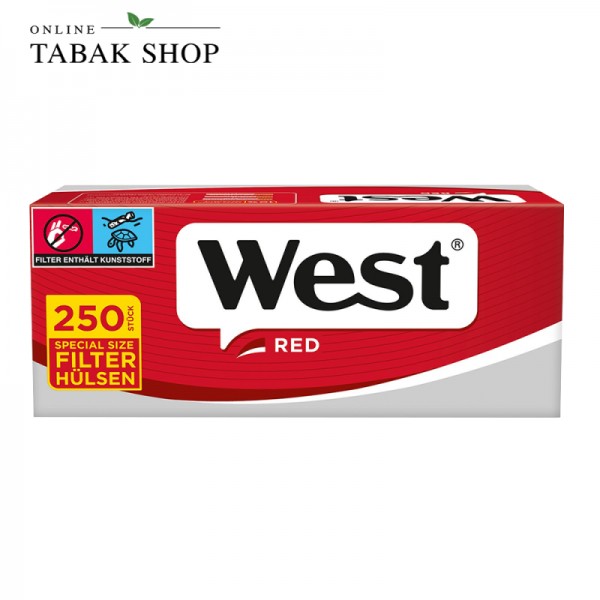 West Red Extra Hülsen 250er Packung