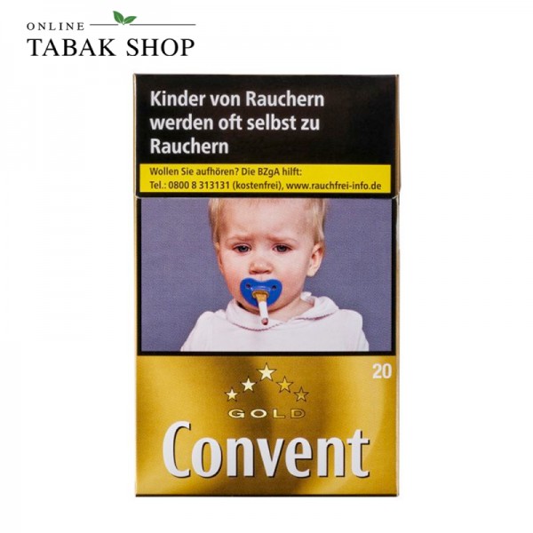 CONVENT Gold Zigaretten "4XL" (4 x 40er)