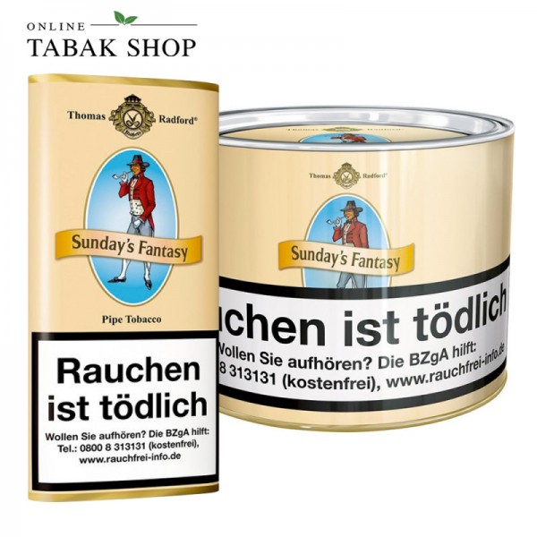 Thomas Radford Sunday's Fantasy Pfeifentabak (Bitte Grammatur wählen!)