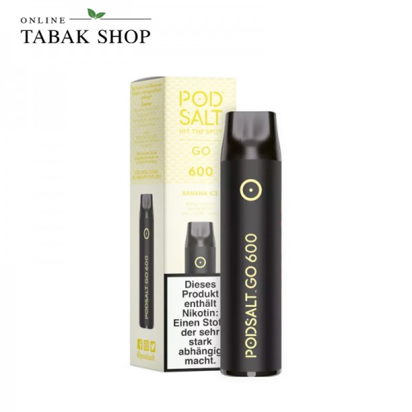 Pod Salt GO 600 Einweg E-Zigarette in vielen Geschmacksrichtungen (1x 2ml - 20mg/ml Nikotin)