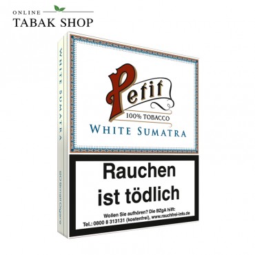 Nobel Petit White Sumatra Zigarillos 20er Schachtel