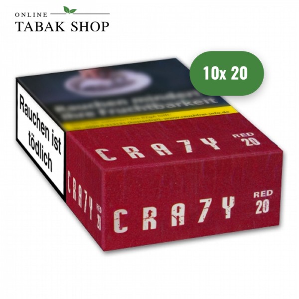 Crazy Red Zigaretten OP (10 x 20er)