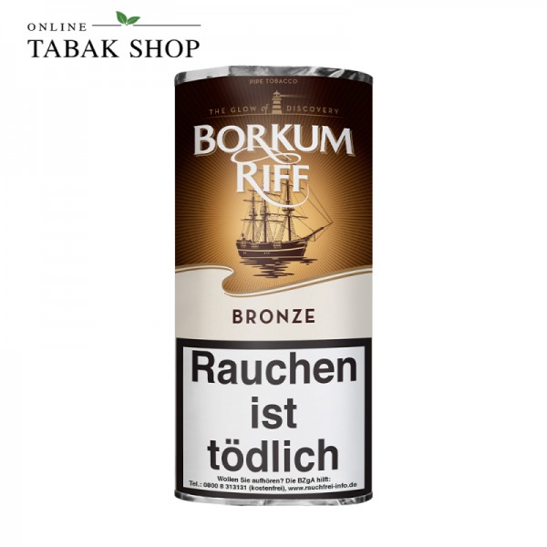 Borkum Riff Bronze Pfeifentabak 50g Pouch