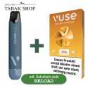 Vuse Go Reload Pen Black Angebot inklusive 1 von zwei Sorten Vuse Pods Gratis!