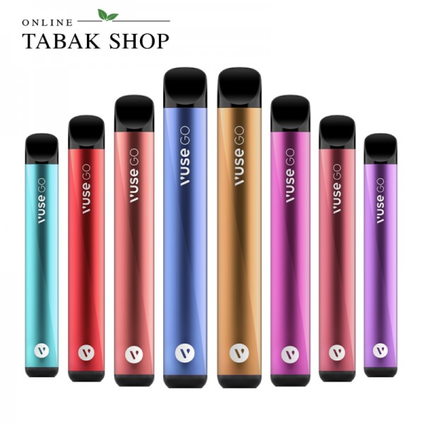 Vuse Go 500 Einweg E-Shisha E-Zigarette mit wählbarer Geschmacksrichtung (20mg / ml Nikotin)