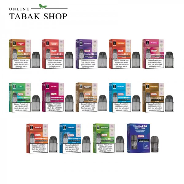 Innocigs ECO Pods (1x 2er, 17mg/ml Nikotingehalt ) (Geschmack Bitte Auswählen!)