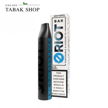 Riot Bar Vape Einweg E-Zigarette | alle Sorten | 20mg/ml Nikotin
