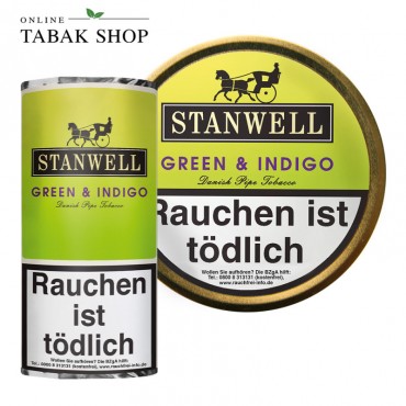 Stanwell Green & Indigo Pfeifentabak (Bitte Grammatur wählen)