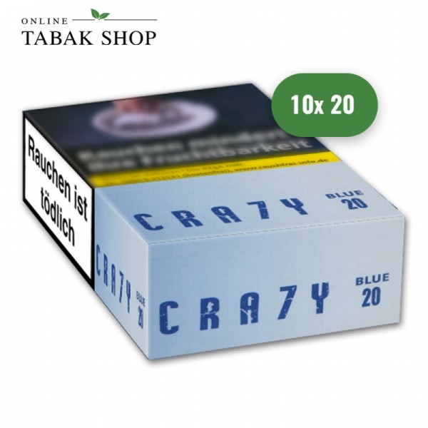 Crazy Blue Zigaretten OP (10 x 20er)