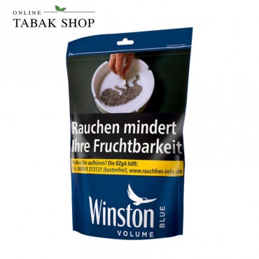 WINSTON Blue XXL Volumen Tabak 105g Beutel