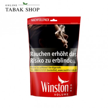 Winston Red XXXL Volumen Tabak Nachfüllpack 205g Beutel