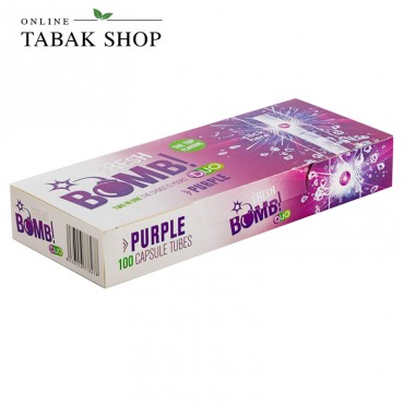 Fresh Bomb Hülsen Berry Mint (Beere Minze) Filterhülse mit Aromakapsel (1x 100er)