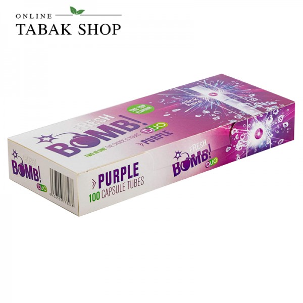 Fresh Bomb Hülsen Berry Mint (Beere Minze) Filterhülse mit Aromakapsel (1x 100er)