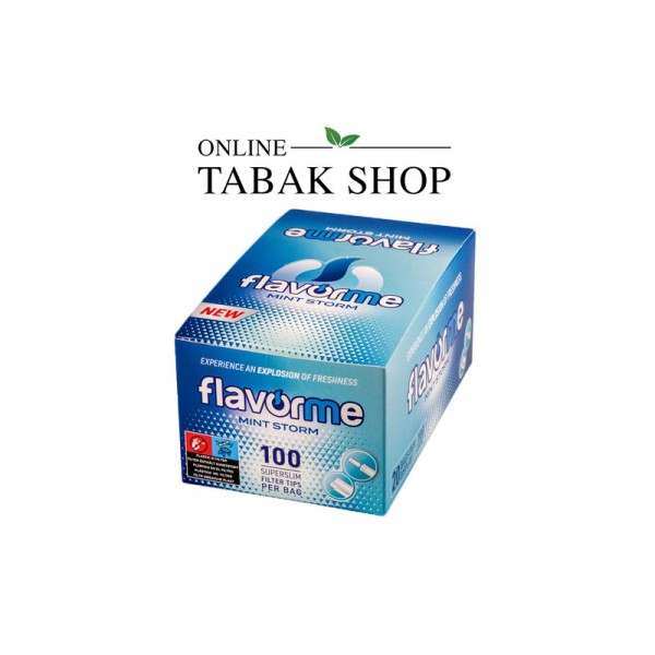 FlavorMe Menthol Filter Tips