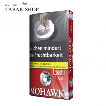 Mohawk Classics Shag Tabak 30g Pouch