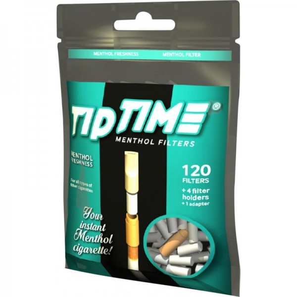 TipTime Menthol Kapselfilter 120er Beutel