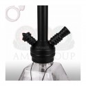 Amy Deluxe Shisha Falcon 652 mit schwarzer Säule (52cm)