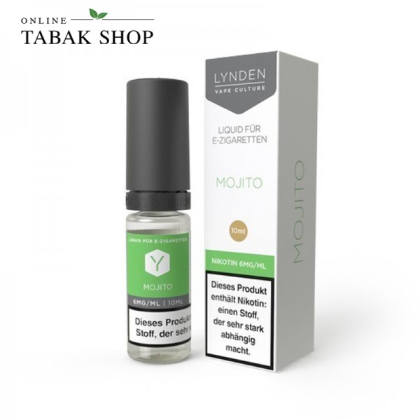 Lynden MOJITO Liquid, 70/30 VG/PG (1x 10ml) Bottle