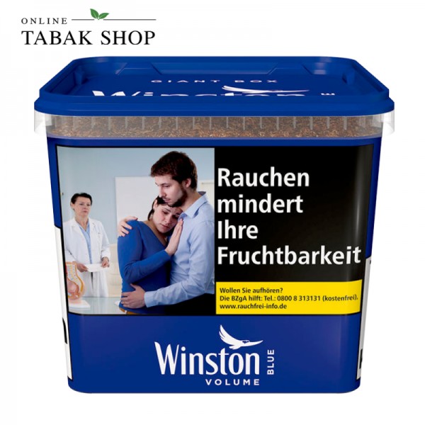 Winston Blue / Blau Volumentabak Giant Box 180g