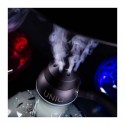 Amy Deluxe Shisha 005.02 UNIO Clear (Matt schwarze Säule) (55cm)