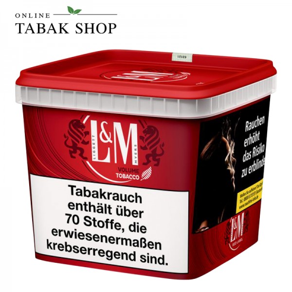 L&M Red Volumen Tabak Super 185g Box