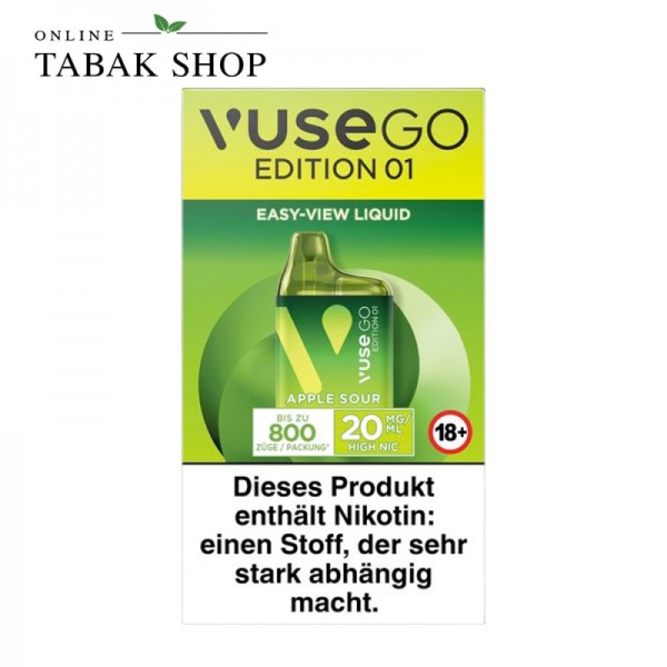 Vuse Go 800 Box (20mg/ml Nikotin)