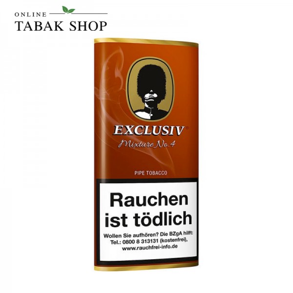 Exclusiv Mixture No.4 Pfeifentabak 50g Pouch