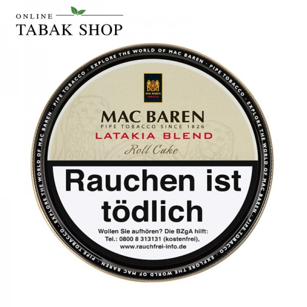 Mac Baren Latakia Blend Pfeifentabak 100g Dose