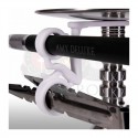Amy Deluxe Shisha 115.03 Xpress Class Mini Clear (Edelstahl Säule) (46cm)