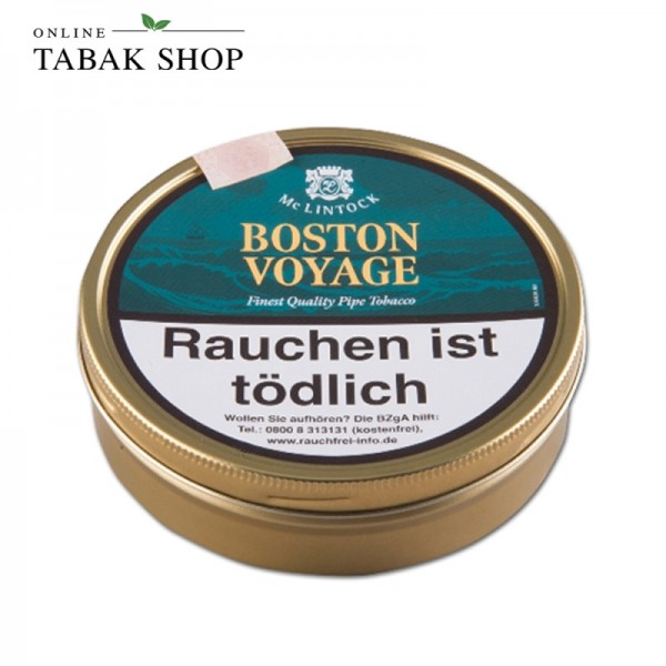 McLintock Boston Voyage Pfeifentabak (1 x 100g ) Dose