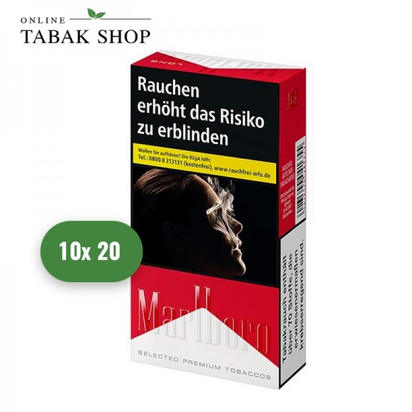 Marlboro Red Long OP Zigaretten (10 x 20er)