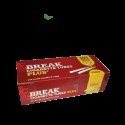 Break Original Tabak (3 x 195g) + 1.600 Break Hülsen (wählbar) + 2 TobaliQ Happy Smile Motiv Feuerzeuge