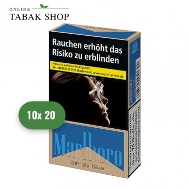Marlboro Simply Blue OP Zigaretten (10 x 20er)