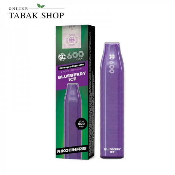 SC 600 Vape Einweg E-Shisha | Einweg E-Zigarette | alle Sorten | Nikotinfrei!
