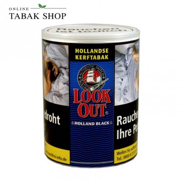 Look Out Holland Black Tabak 150g Dose